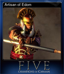 Series 1 - Card 1 of 15 - Artisan of Edom