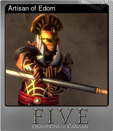 Series 1 - Card 1 of 15 - Artisan of Edom