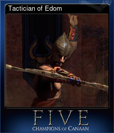 Series 1 - Card 3 of 15 - Tactician of Edom
