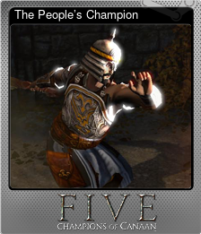 Series 1 - Card 4 of 15 - The People’s Champion