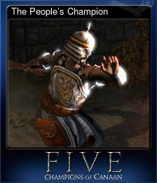 Series 1 - Card 4 of 15 - The People’s Champion