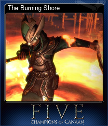 Series 1 - Card 6 of 15 - The Burning Shore