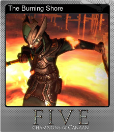 Series 1 - Card 6 of 15 - The Burning Shore