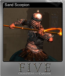 Series 1 - Card 14 of 15 - Sand Scorpion
