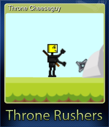 Series 1 - Card 4 of 5 - Throne Cheeseguy