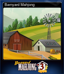 Series 1 - Card 1 of 6 - Barnyard Mahjong