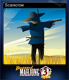 Series 1 - Card 2 of 6 - Scarecrow