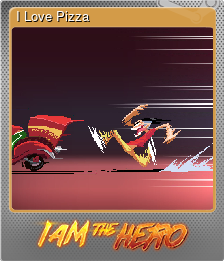 Series 1 - Card 3 of 5 - I Love Pizza