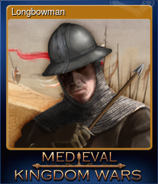 Series 1 - Card 5 of 6 - Longbowman