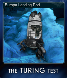 Series 1 - Card 6 of 6 - Europa Landing Pod