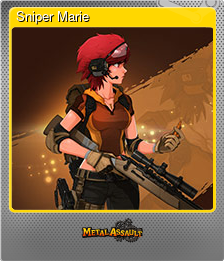 Series 1 - Card 3 of 6 - Sniper Marie