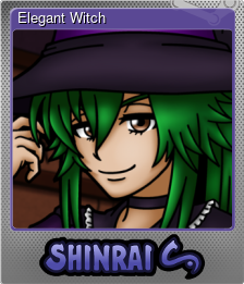 Series 1 - Card 5 of 7 - Elegant Witch