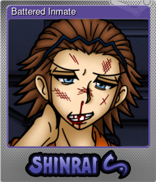 Series 1 - Card 7 of 7 - Battered Inmate