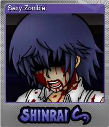 Series 1 - Card 1 of 7 - Sexy Zombie