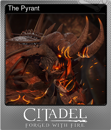 Series 1 - Card 5 of 7 - The Pyrant