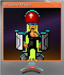 Series 1 - Card 5 of 9 - Madame Missile