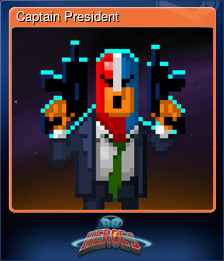 Series 1 - Card 8 of 9 - Captain President