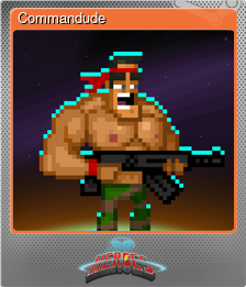 Series 1 - Card 3 of 9 - Commandude