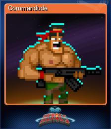 Series 1 - Card 3 of 9 - Commandude