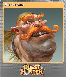 Series 1 - Card 3 of 8 - Blacksmith