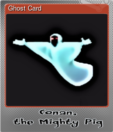Series 1 - Card 4 of 5 - Ghost Card