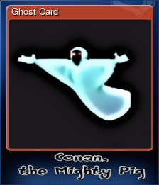 Series 1 - Card 4 of 5 - Ghost Card