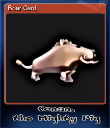 Boar Card