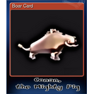 Boar Card