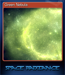Series 1 - Card 2 of 5 - Green Nebula