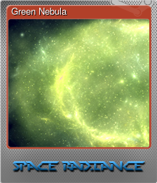 Series 1 - Card 2 of 5 - Green Nebula