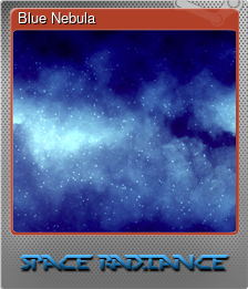 Series 1 - Card 1 of 5 - Blue Nebula