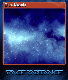 Series 1 - Card 1 of 5 - Blue Nebula