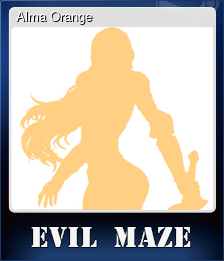 Series 1 - Card 2 of 7 - Alma Orange