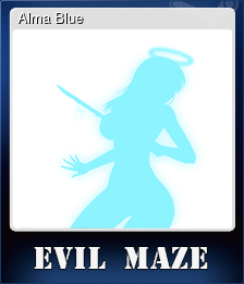 Series 1 - Card 5 of 7 - Alma Blue