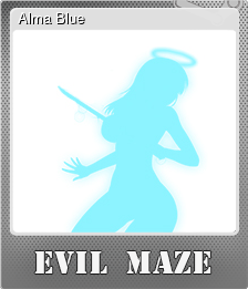 Series 1 - Card 5 of 7 - Alma Blue