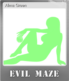 Series 1 - Card 4 of 7 - Alma Green
