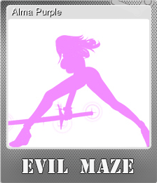 Series 1 - Card 7 of 7 - Alma Purple