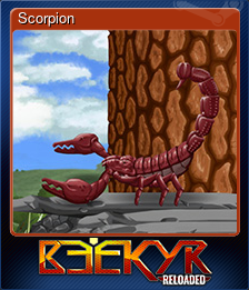 Series 1 - Card 3 of 8 - Scorpion
