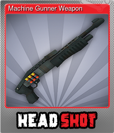 Series 1 - Card 2 of 7 - Machine Gunner Weapon