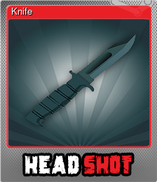 Series 1 - Card 7 of 7 - Knife