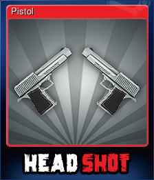 Series 1 - Card 6 of 7 - Pistol