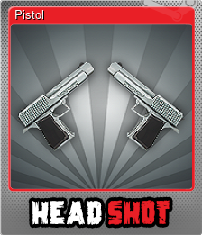 Series 1 - Card 6 of 7 - Pistol