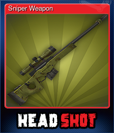Series 1 - Card 4 of 7 - Sniper Weapon