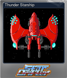 Series 1 - Card 3 of 5 - Thunder Starship