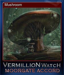 Series 1 - Card 2 of 9 - Mushroom