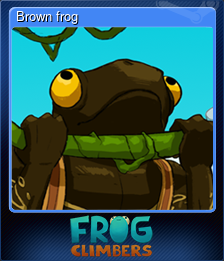 Series 1 - Card 3 of 5 - Brown frog