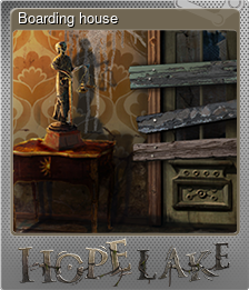 Series 1 - Card 7 of 7 - Boarding house