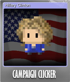 Series 1 - Card 2 of 5 - Hillary Clinton