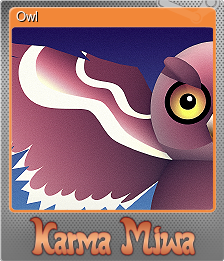 Series 1 - Card 4 of 6 - Owl
