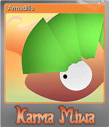 Series 1 - Card 1 of 6 - Armadillo